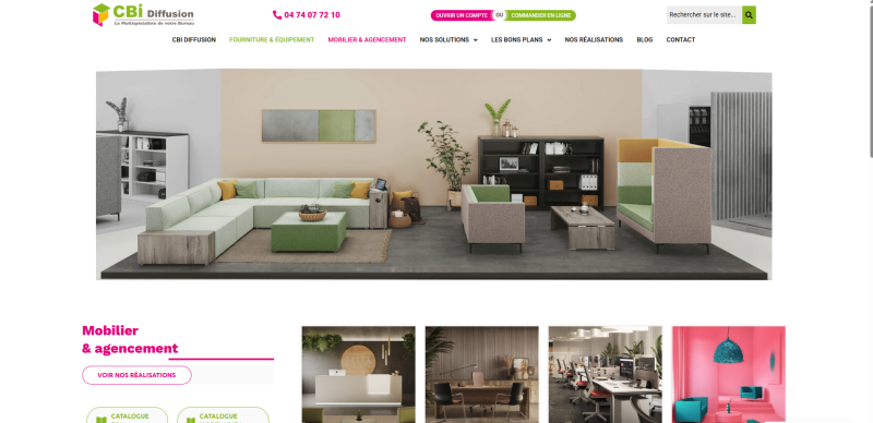 CBI Diffusion - Fourniture & mobilier de bureau