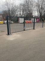 Notre zone d'activité pour ce service Création de portail coulissant motorisé avec portillon indépendant et finition 100% personnalisée -